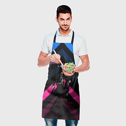 Фартук кулинарный Sinners of the system, цвет: 3D-принт — фото 2