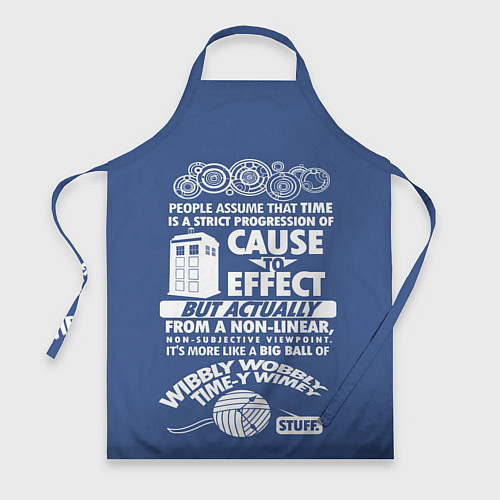 Фартук Doctor Who / 3D-принт – фото 1