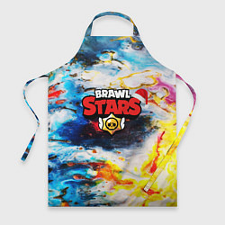 Фартук кулинарный BRAWL STARS, цвет: 3D-принт