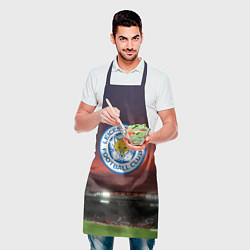Фартук кулинарный FC Leicester City, цвет: 3D-принт — фото 2