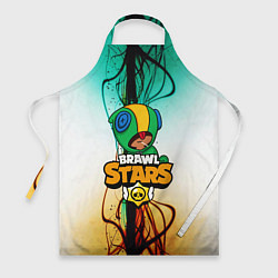 Фартук кулинарный BRAWL STARS LEON, цвет: 3D-принт