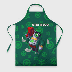Фартук кулинарный ATM RICO, цвет: 3D-принт