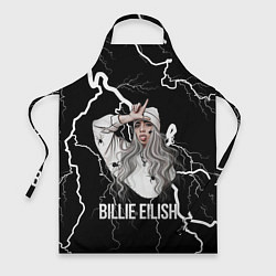 Фартук кулинарный BILLIE EILISH, цвет: 3D-принт