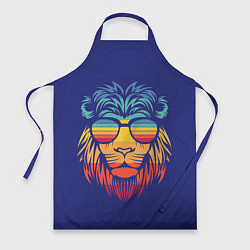 Фартук кулинарный LION2, цвет: 3D-принт