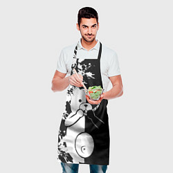 Фартук кулинарный Monokuma, цвет: 3D-принт — фото 2