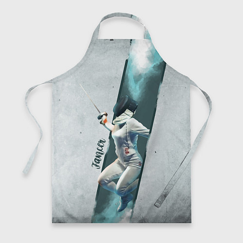 Фартук Фехтовальщик / 3D-принт – фото 1