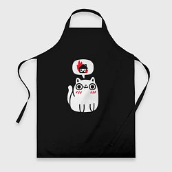 Фартук кулинарный Meme cat, цвет: 3D-принт