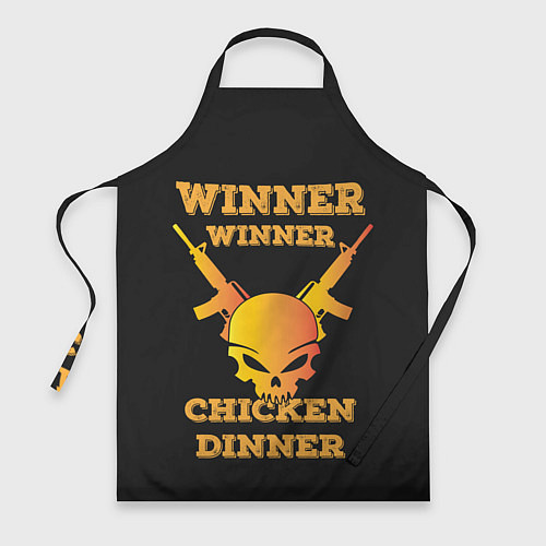 Фартук Winner Chicken Dinner / 3D-принт – фото 1