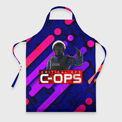 Фартук кулинарный C-OPS, цвет: 3D-принт