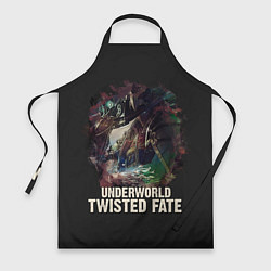 Фартук кулинарный Twisted Fate, цвет: 3D-принт