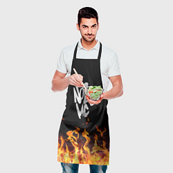 Фартук кулинарный Noize MC, цвет: 3D-принт — фото 2