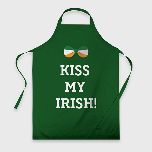 Фартук Kiss my Irish / 3D-принт – фото 1