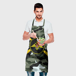 Фартук кулинарный Войска связи, цвет: 3D-принт — фото 2