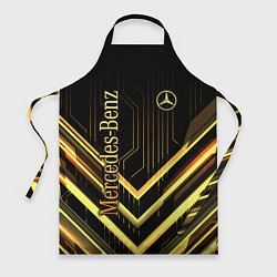 Фартук кулинарный Mercedes-Benz, цвет: 3D-принт
