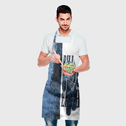 Фартук кулинарный Billie eilish, цвет: 3D-принт — фото 2