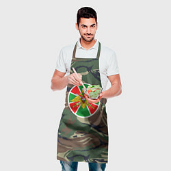 Фартук кулинарный Пограничные Войска, цвет: 3D-принт — фото 2