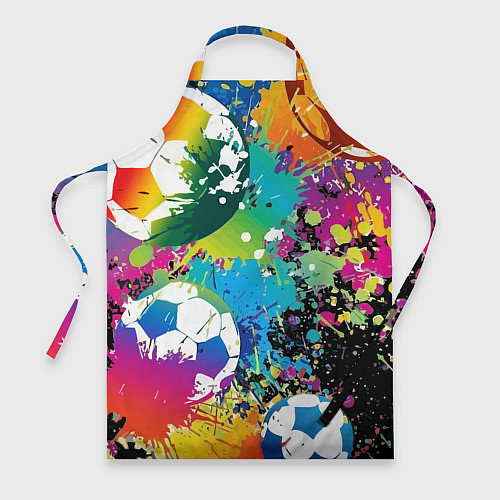 Фартук Football Paints / 3D-принт – фото 1