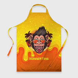 Фартук кулинарный Summertime обезьяна, цвет: 3D-принт