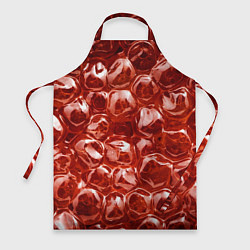 Фартук кулинарный Красный Лед, цвет: 3D-принт