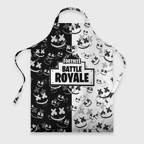 Фартук Fortnite & Marshmello / 3D-принт – фото 1