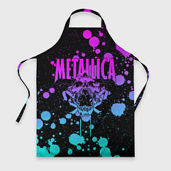 Фартук кулинарный Metallica, цвет: 3D-принт