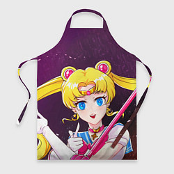 Фартук кулинарный Sailor Moon, цвет: 3D-принт