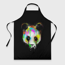 Фартук кулинарный Панда в краске, цвет: 3D-принт