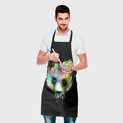 Фартук кулинарный Панда в краске, цвет: 3D-принт — фото 2