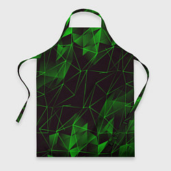 Фартук кулинарный GREEN STRIPES, цвет: 3D-принт