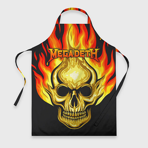 Фартук Megadeth / 3D-принт – фото 1