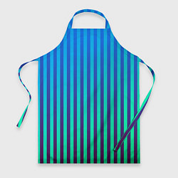 Фартук кулинарный Пикси полосы, цвет: 3D-принт