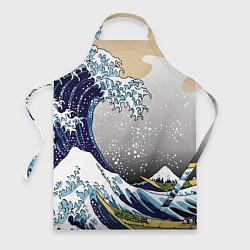 Фартук кулинарный The great wave off kanagawa, цвет: 3D-принт