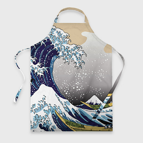 Фартук The great wave off kanagawa / 3D-принт – фото 1