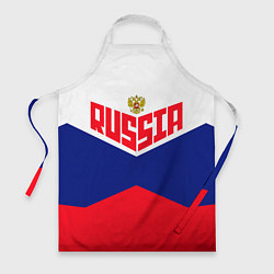 Фартук кулинарный Russia, цвет: 3D-принт