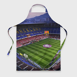 Фартук кулинарный FC BARCELONA, цвет: 3D-принт