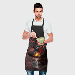 Фартук кулинарный Slayer, цвет: 3D-принт — фото 2