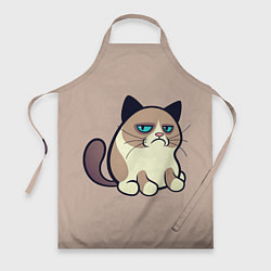 Фартук кулинарный Великий Grumpy Cat, цвет: 3D-принт