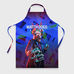 Фартук кулинарный Watch Dogs: Legion, цвет: 3D-принт