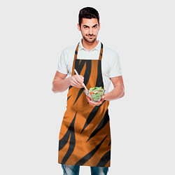Фартук кулинарный Текстура тигра, цвет: 3D-принт — фото 2