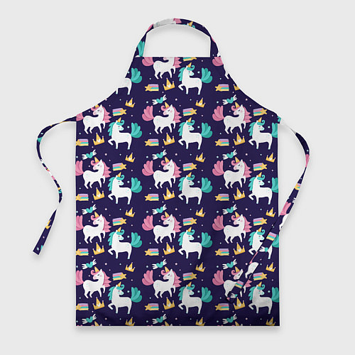 Фартук Unicorn pattern / 3D-принт – фото 1