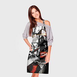 Фартук кулинарный Bleach Блич Ичиго Курасаки, цвет: 3D-принт — фото 2