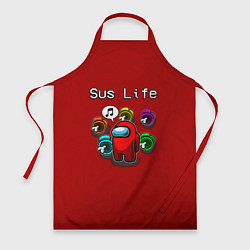 Фартук кулинарный Sus Life, цвет: 3D-принт