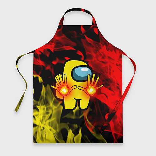 Фартук Маг огня Among us / 3D-принт – фото 1
