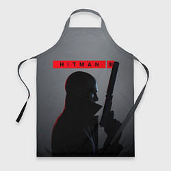 Фартук кулинарный Hitman III, цвет: 3D-принт