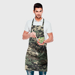 Фартук кулинарный Камуфляж Land Rover, цвет: 3D-принт — фото 2