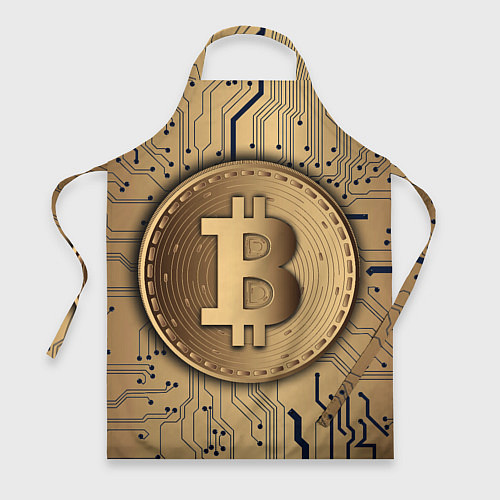 Фартук Биткоин / 3D-принт – фото 1