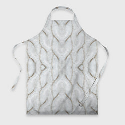 Фартук кулинарный Вязанка, цвет: 3D-принт