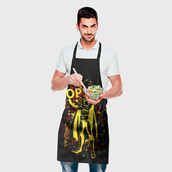 Фартук кулинарный One-Punch Man, цвет: 3D-принт — фото 2