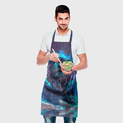 Фартук кулинарный Galaxy Lion, цвет: 3D-принт — фото 2