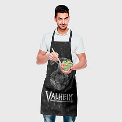 Фартук кулинарный Valheim Руны Иггдрасиль, цвет: 3D-принт — фото 2